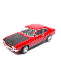 Welly Ford Capri 1969 červeno-černý 1:24