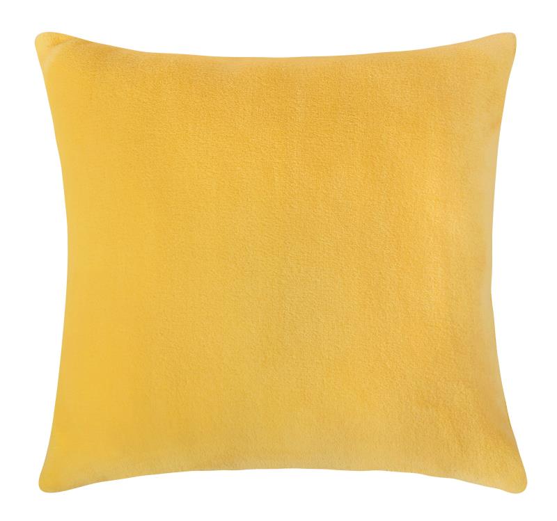 Bellatex Polštářek MIKRO Žlutá - 40x40 cm se zipem