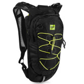 Spokey DEW Sportovní, cyklistický, běžecký batoh, černý, 15 l
