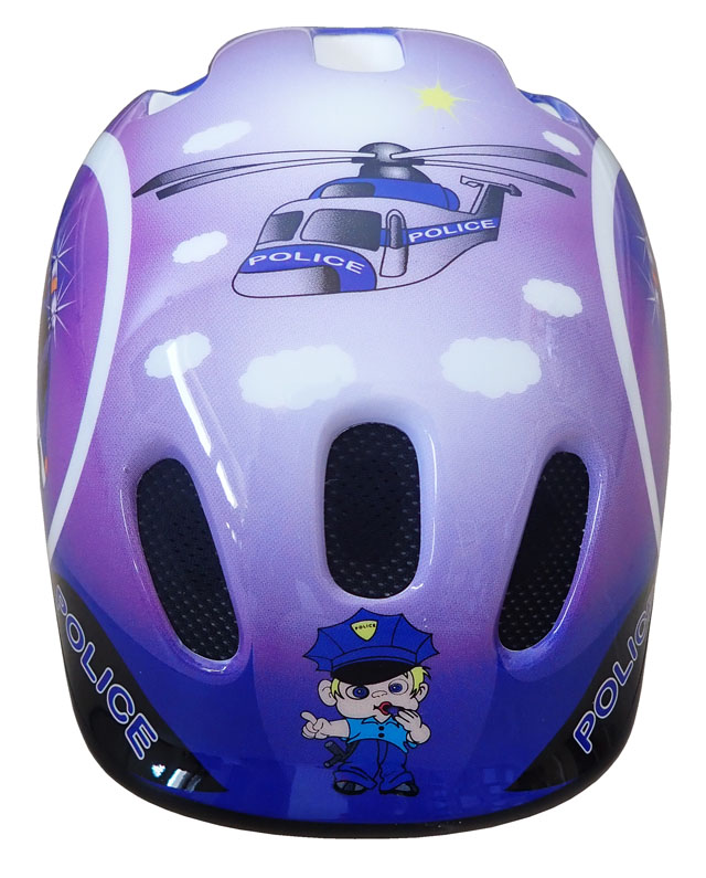 Helma cyklistická dětská Brother CSH062 Policie, vel.XS, 44-48 cm