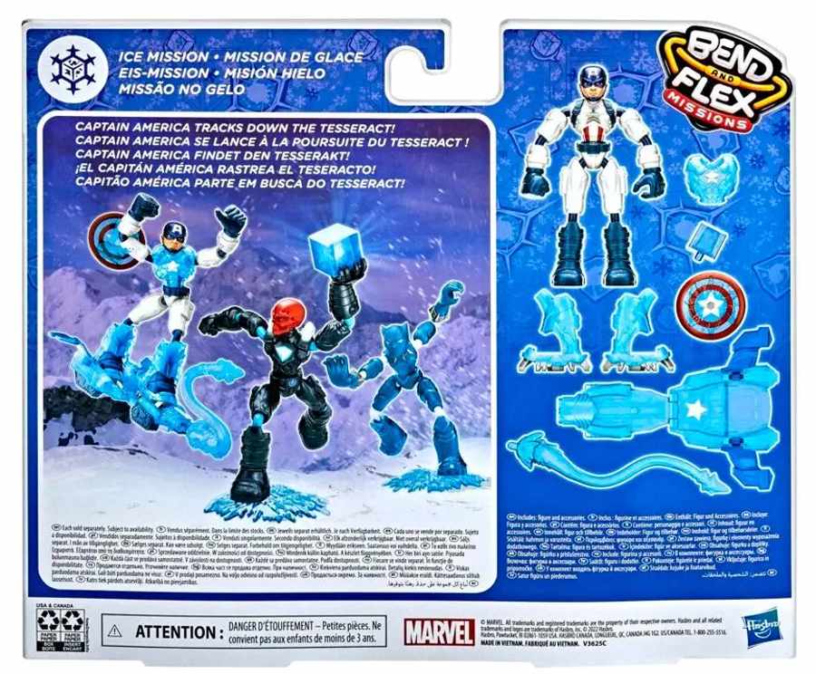 Hasbro Avengers Bend and flex figurka Capitan America