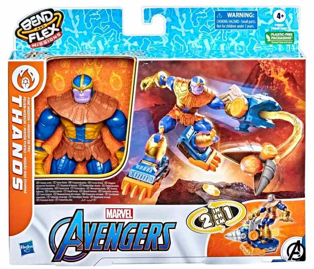 Hasbro Avengers Bend and flex figurka Thanos, 15cm