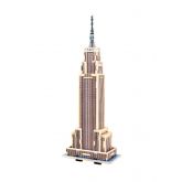 Robotime dřevěné 3D puzzle - skládačka Empire State Building
