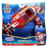 Paw Patrol Aqua vozidlo s figurkou Marshall
