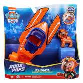 Paw Patrol Aqua vozidlo s figurkou Zuma