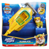 Paw Patrol Aqua vozidlo s figurkou Rubble