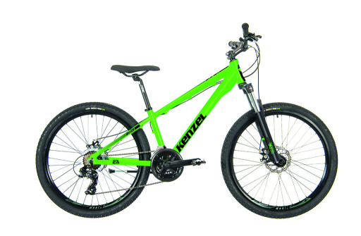 Kenzel Shade SF26 Junior Horské kolo 2026, zelené (rám 13")