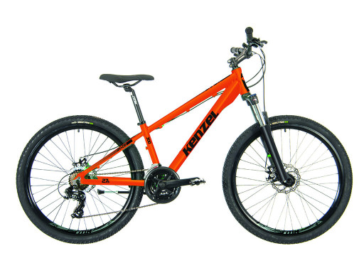 Kenzel Shade SF26 Junior Horské kolo 2026, oranžové (rám 13")