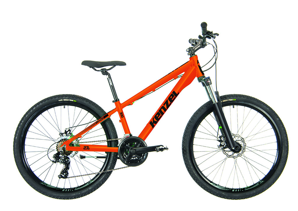 Kenzel Shade SF26 Junior Horské kolo 2026, oranžové (rám 13")