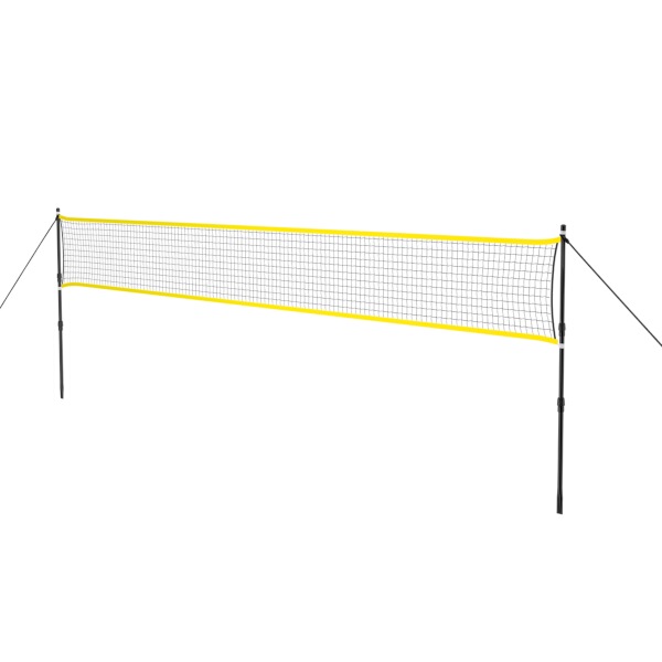 Síť na badminton s teleskopickými sloupky NILS NT310