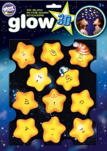 GlowStars Glow 3D Hvězdičky