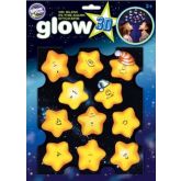 GlowStars Glow 3D Hvězdičky 