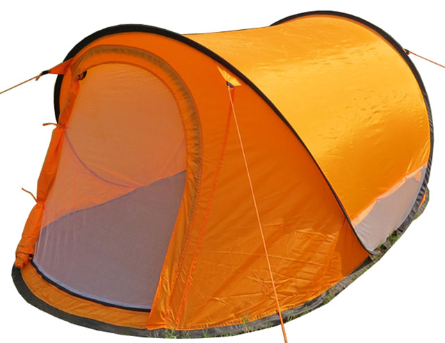 Brother Stan samostavěcí pro 3 osoby, oranžový