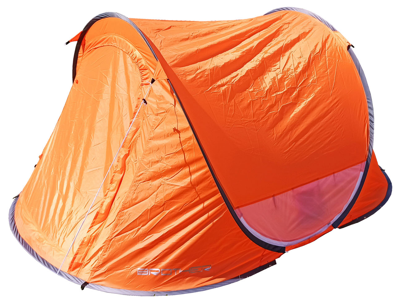 Brother Stan samostavěcí pro 3 osoby, oranžový
