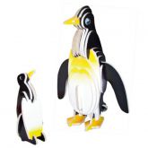 Dřevěné 3D puzzle - skládačka Tučňáci
