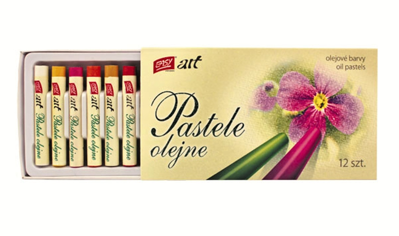 EasyArt olejové pastely 12 barev