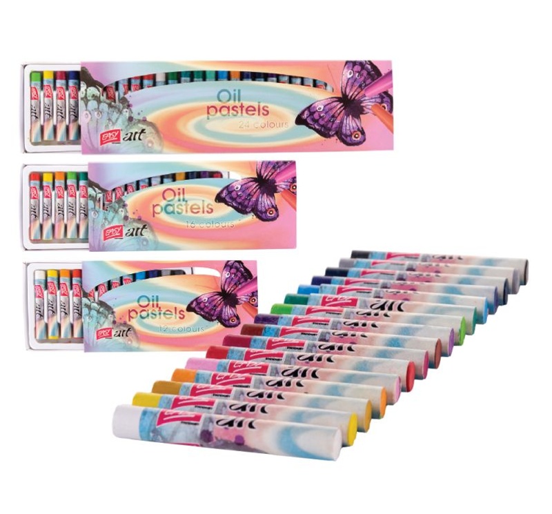 EasyArt olejové pastely 24 barev