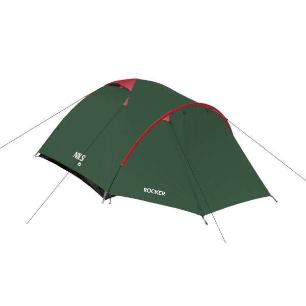 Turistický stan NILS Camp NC6013 Rocker, zelený