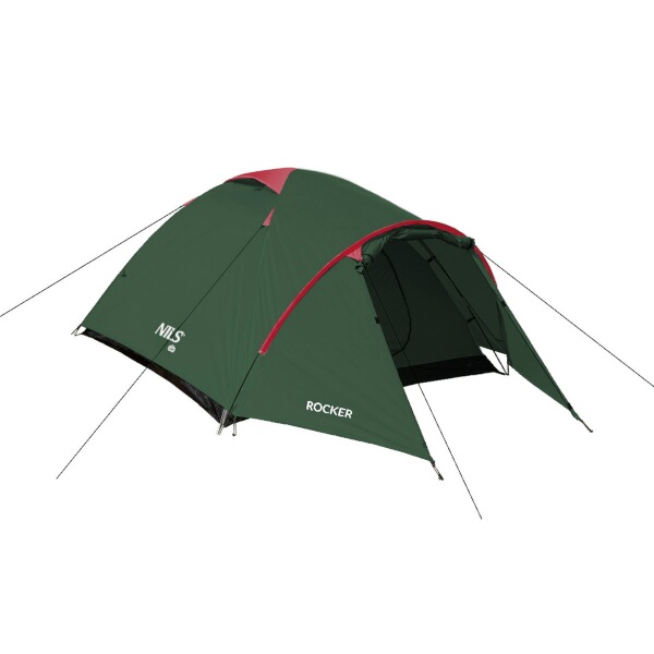 Turistický stan NILS Camp NC6013 Rocker, zelený