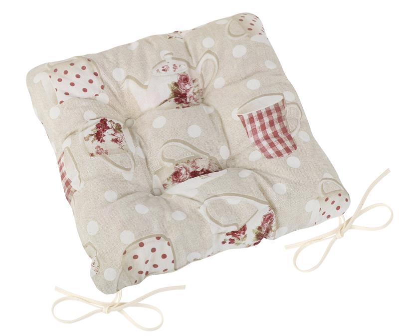 Bellatex Sedák EMA prošívaný, Hrnek s konvičkou, 40x40 cm