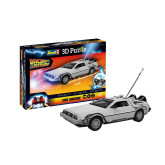 3D Puzzle Revell 00221 - DeLorean Back to the Future