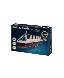 3D Puzzle Revell 00154 - RMS Titanic (LED Edition)