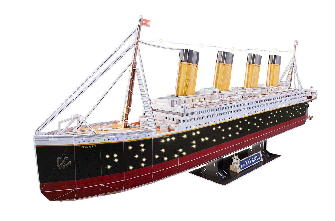 3D Puzzle Revell 00154 - RMS Titanic (LED Edition)