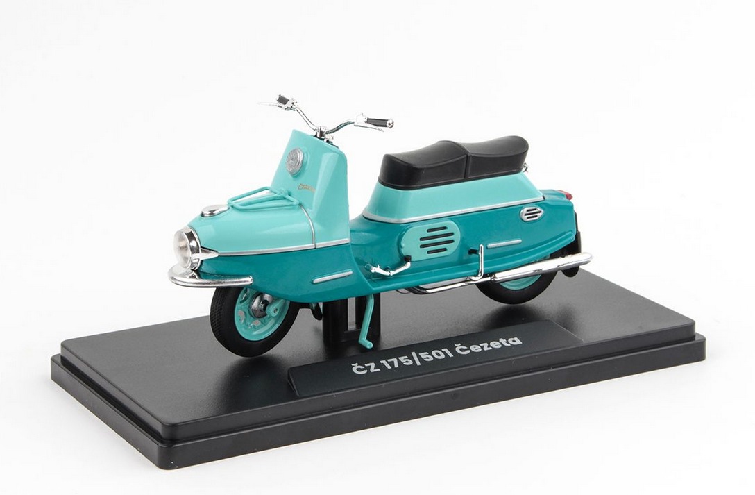 ČZ 175/501 (1958) Tyrkysová Tmavá/Tyrkysová 1:18