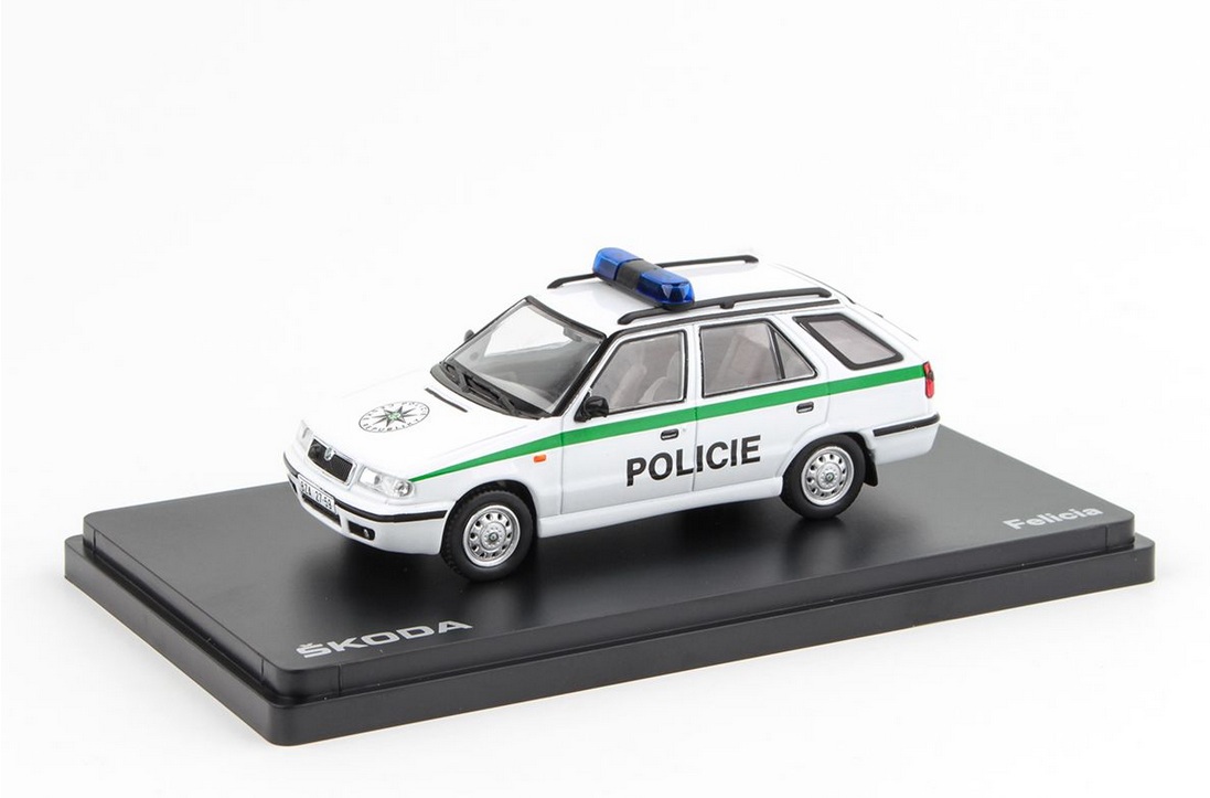 Abrex Škoda Felicia FL Combi (1998) Policie ČR s radarem 1:43