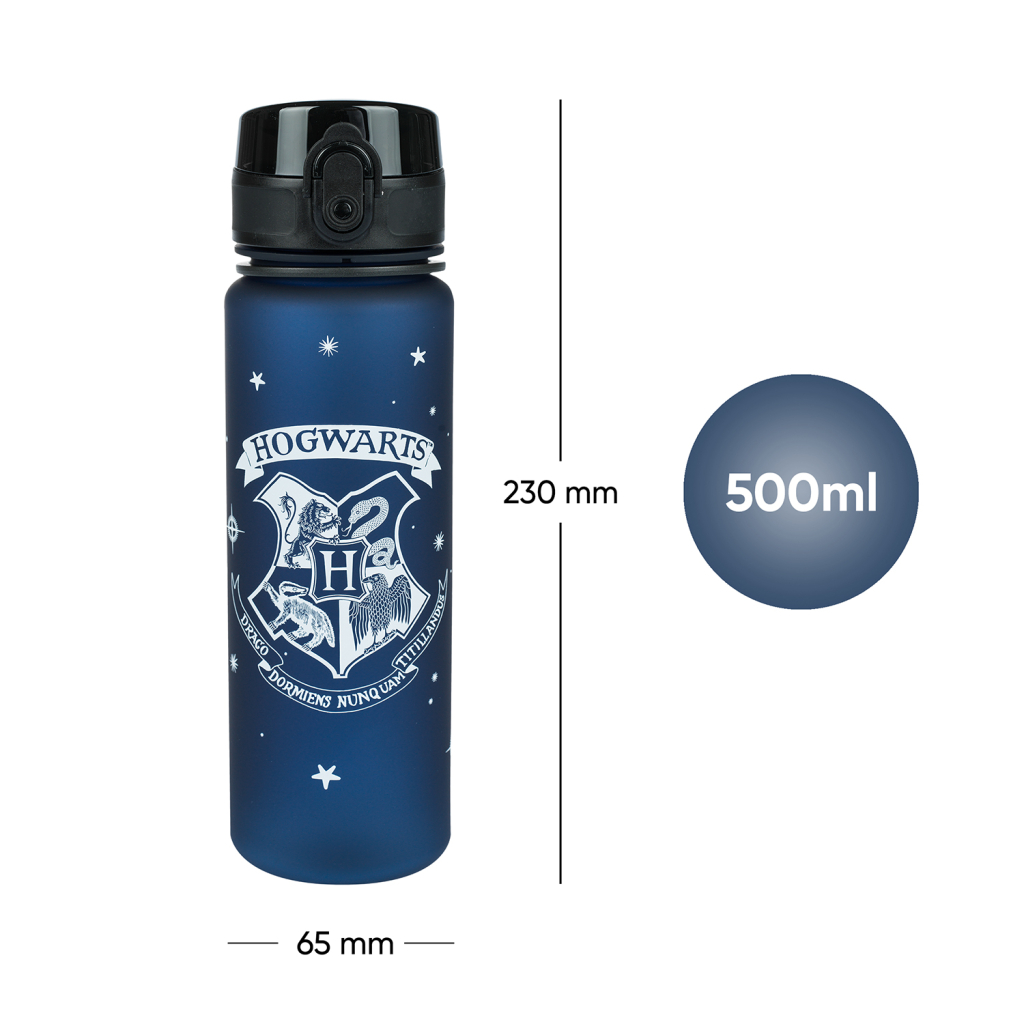BAAGL Tritanová láhev na pití Harry Potter Bradavice, 500 ml.