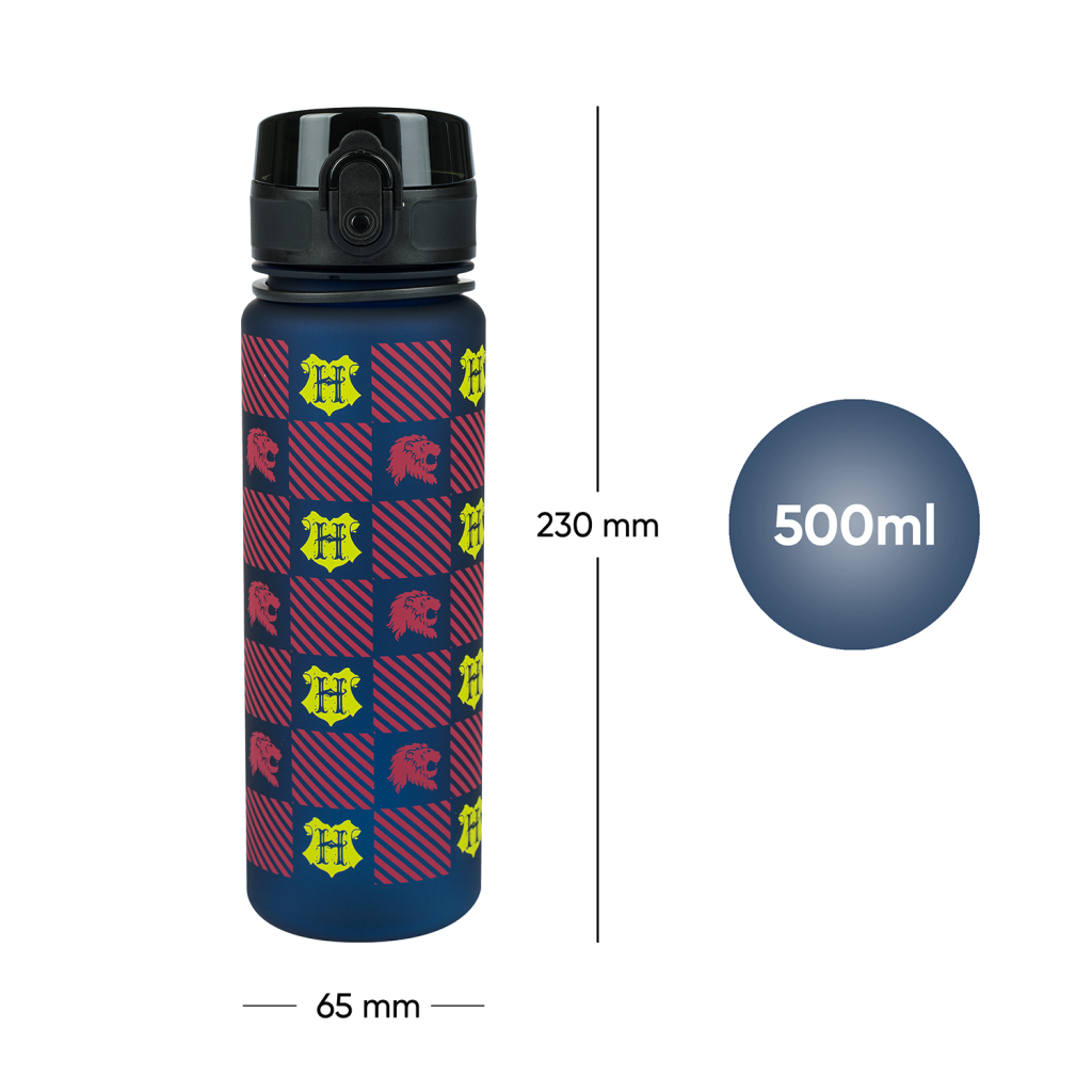 BAAGL Tritanová láhev na pití Harry Potter Nebelvír, 500 ml.