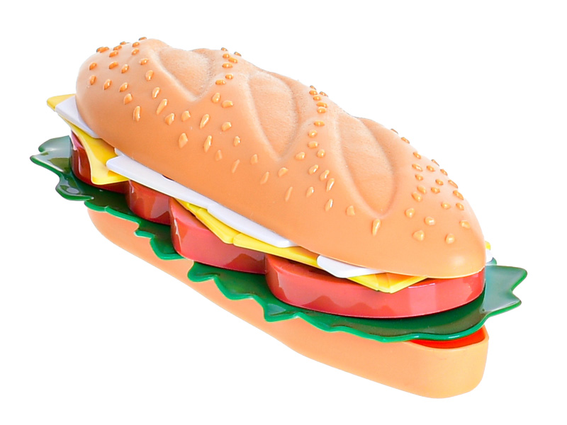 Fast food set rychlého občerstvení s podnosem 26x19cm, 26ks
