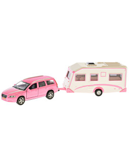 Kids Globe Traffic Volvo V70 s karavanem v krabičce, 29cm