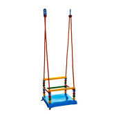 Dětská plastová houpačka nosnost 40kg, Modrá 35x34 cm