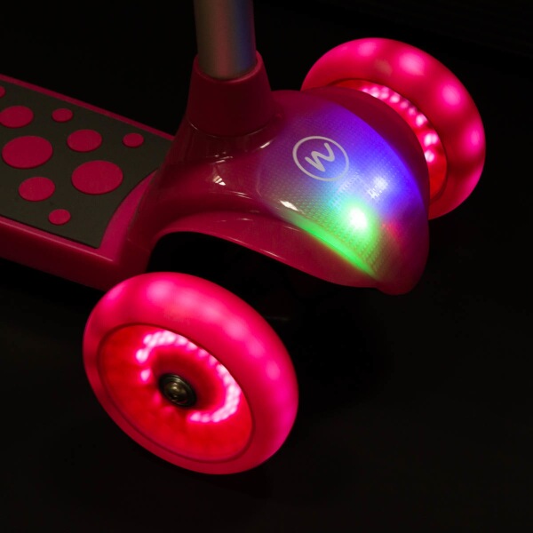 Dětská koloběžka NILS Fun HLB02 růžová
