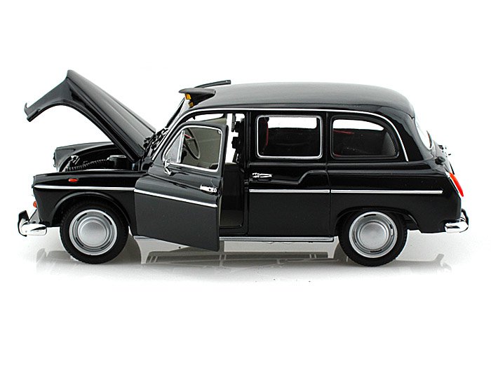 Welly Austin FX4 London Taxi Černý 1:24