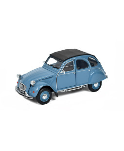 Welly Citroen 2CV 6 Charleston Blue 1:24