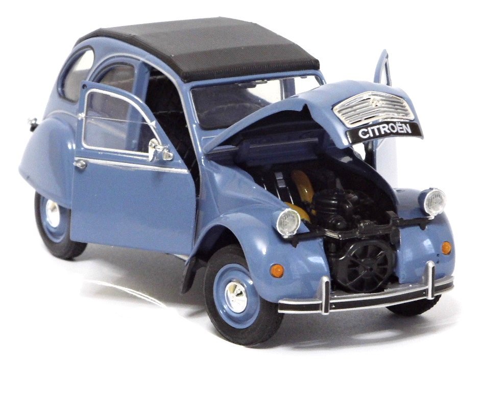 Welly Citroen 2CV 6 Charleston Blue 1:24