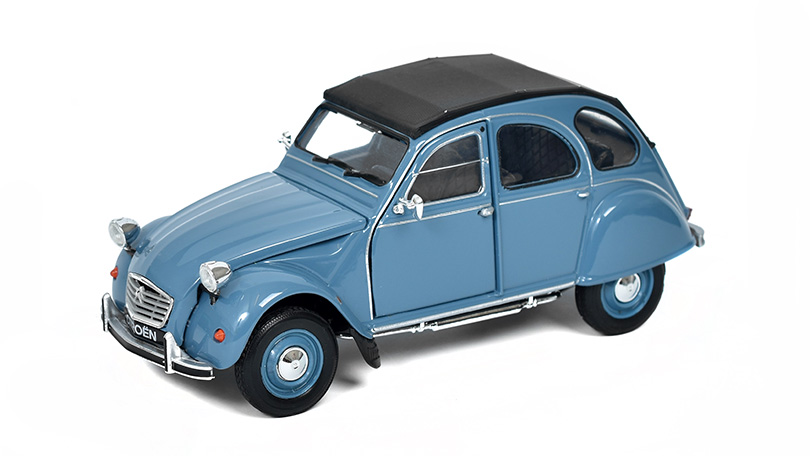 Welly Citroen 2CV 6 Charleston Blue 1:24