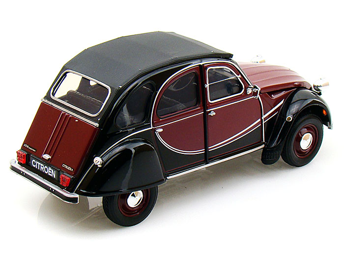 Welly Citroen 2CV 6 Charleston Burgundy 1:24