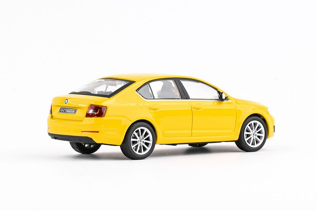 Abrex Škoda Octavia III (2012) Žlutá Taxi 1:43