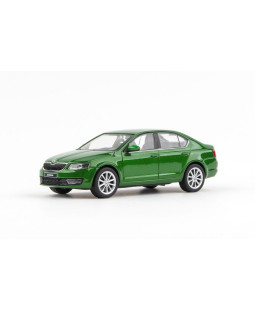 Abrex Škoda Octavia III (2012) Zelená Rallye Metalíza 1:43