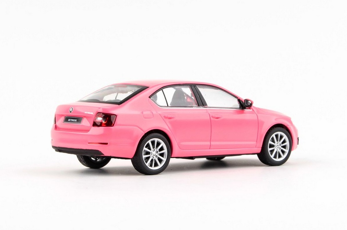 Abrex Škoda Octavia III (2012) Růžová 1:43