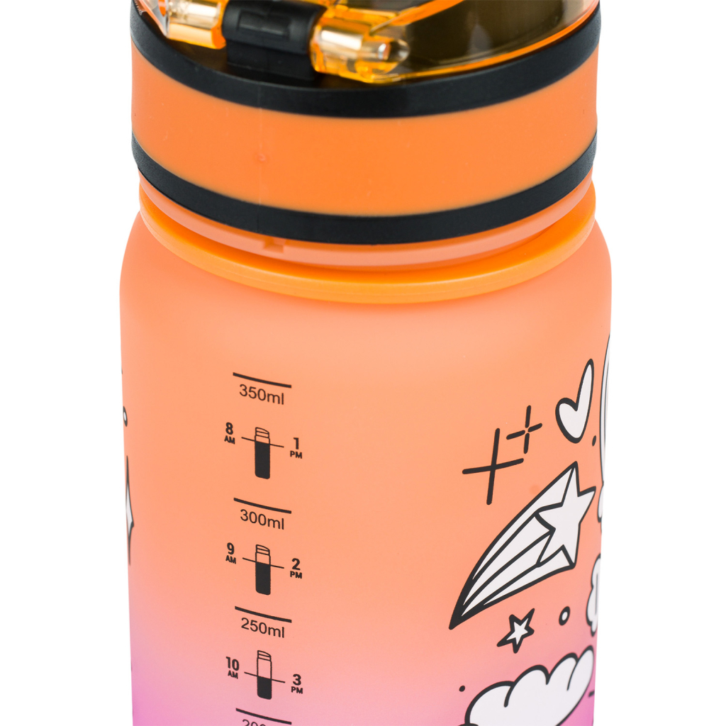 BAAGL Tritanová láhev na pití Gradient Jednorožec 350 ml