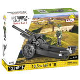 Cobi 2292 Small Army Houfnice I WW 10,5 cm LEFH 18, 1:35, 132 kostek