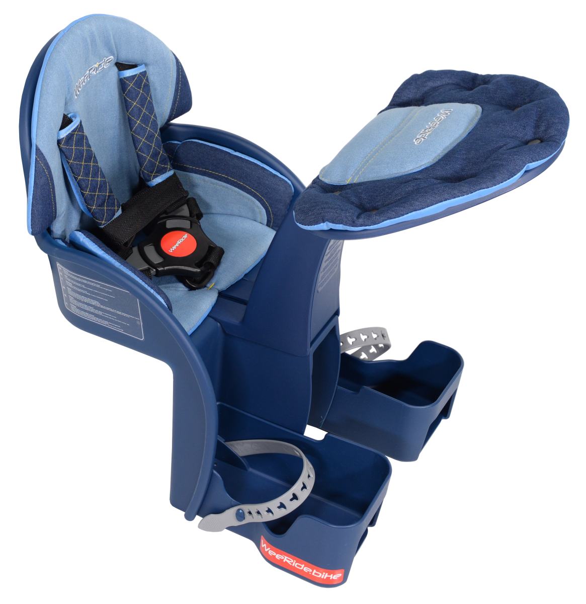 Cyklosedačka WeeRide SafeFront Deluxe, Modrá