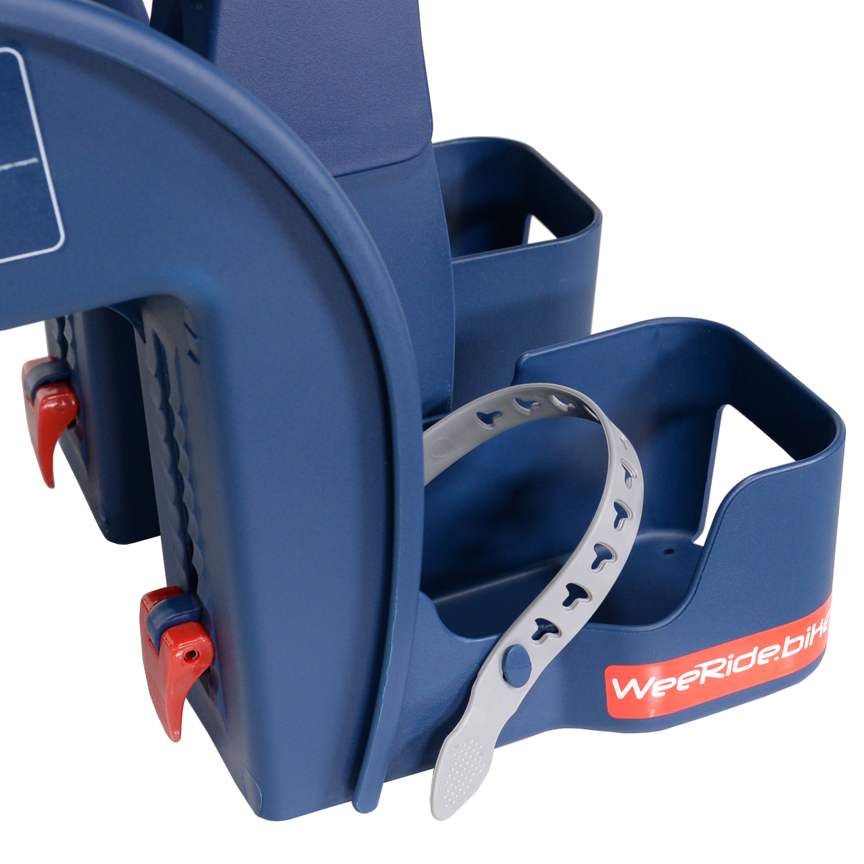 Cyklosedačka WeeRide SafeFront Deluxe, Modrá