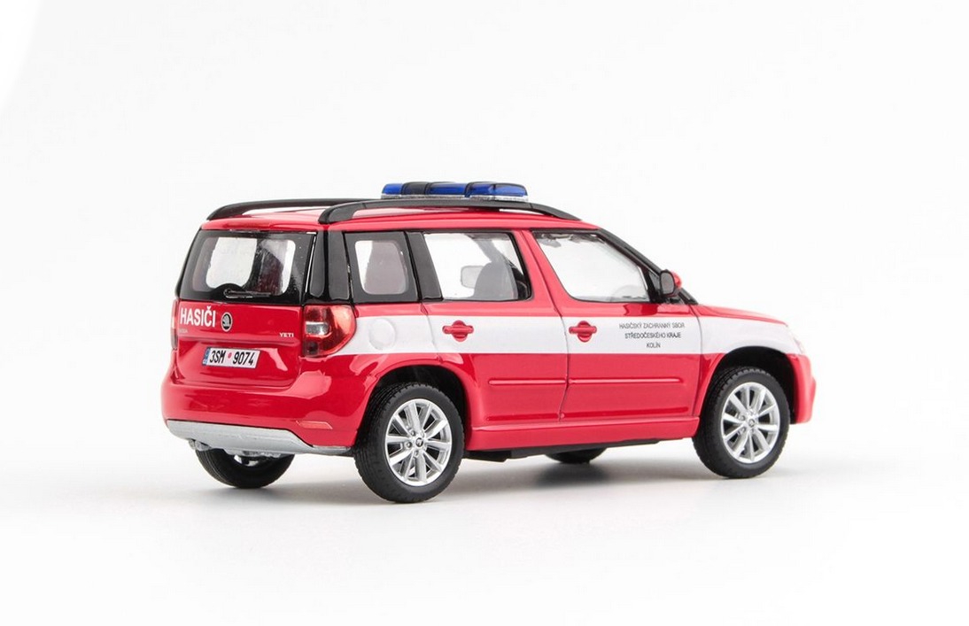 Abrex Škoda Yeti FL (2013) HZS Středočeského Kraje Kolín 1:43