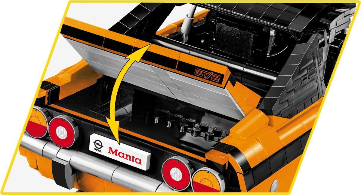 Cobi 24349 Automobil Opel Manta A GT/E 1974, 1:12, 1938 kostek