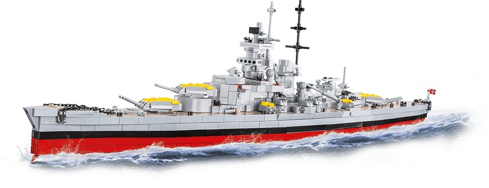 Cobi 4835 II WW Gneisenau 1:300, 2417 kostek